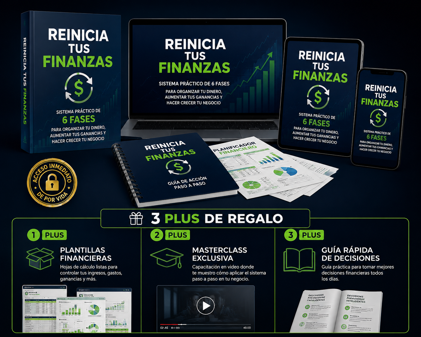 Kit reinicia tus finanzas PRO